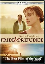 Pride and Prejudice 2006 DVD Keira Knightley NEW