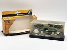 SOLIDO Triumph Spitfire 1921 1/43 Diecast Car with Box French Design Green