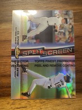 Topps 1999 Finest Split Screen Refractor Cal Ripken Tony Gwynn #SS5