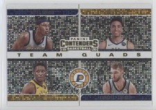 2019 Contenders Team Quads Domantas Sabonis Malcolm Brogdon Myles Turner #12 rh9