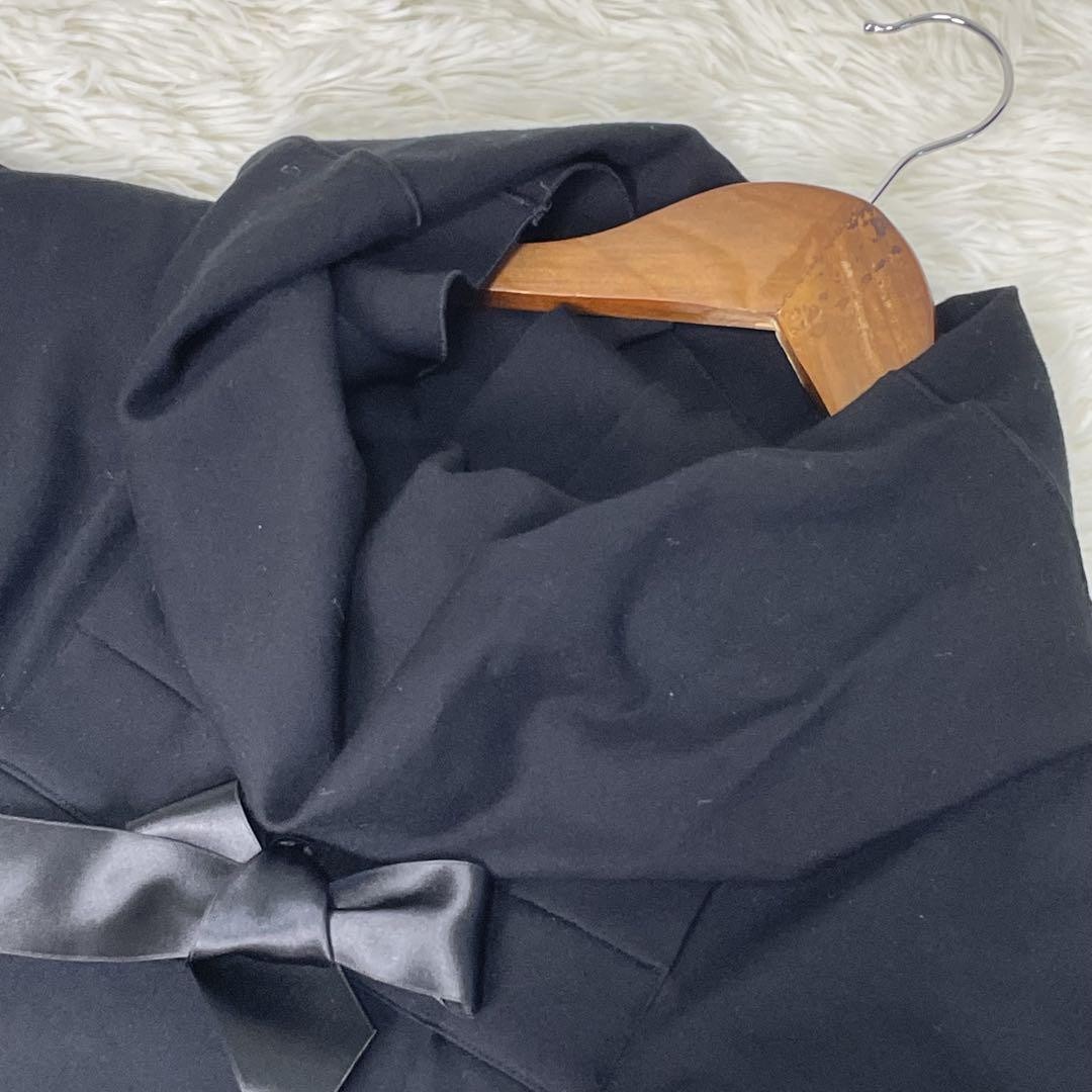 Autentico nastro Yves Saint Laurent taglio e cucito colore nero taglia S donna