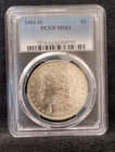 1901 O Morgan Silver Dollar PCGS MS 62 Blast White Coin