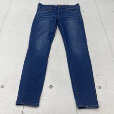 American Eagle Blue Super Stretch Jegging Skinny Leg Jeans Women's Size 10