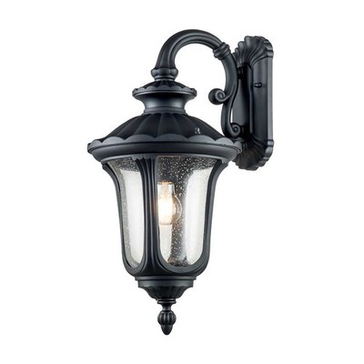 Chicago Outdoor Wandleuchte schwarz strukturiert  Elstead Lighting CC2-M-BK