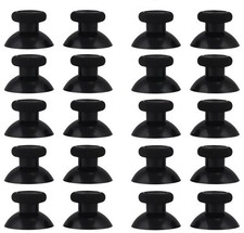 20 PCS Black Analogue Thumbstick Joystick Replacement For Xbox one Controller