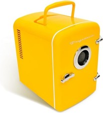 Mini refrigerador personal compacto portátil refrigerador 4 litros capacidad 6 latas