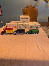 3 Ertl Diecast Truck Banks Well McClain Contractor Collection Series Number 4