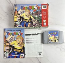 Paperboy (Nintendo 64, 1999) Complete W/Manual & Insert - Tested 