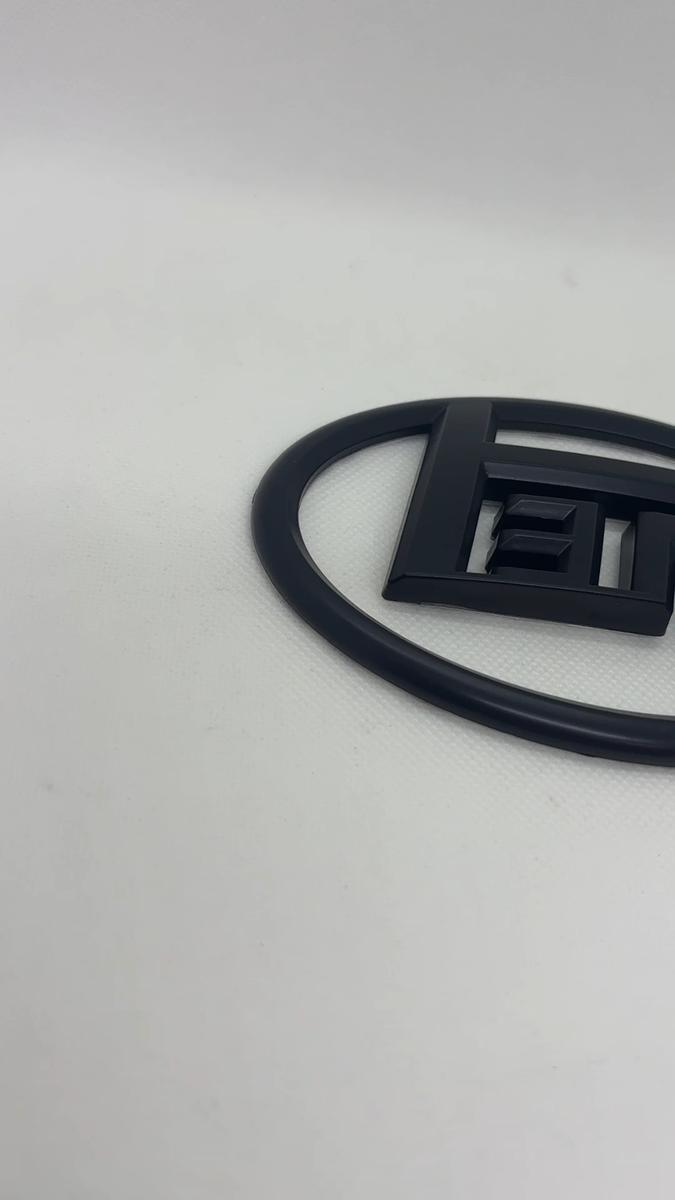 JDM Toyota Front Rear Emblem 5.9x3.9inch 15x10cm Japanese Katakana