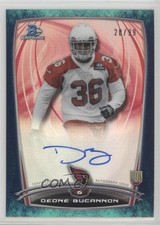 2014 Bowman Chrome Rookie Bubbles Refractor 28/99 Deone Bucannon Auto 9lz