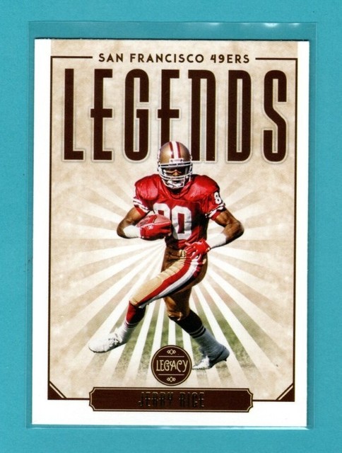2020 Panini Legacy Legends Jerry Rice #124 San Francisco 49'ers