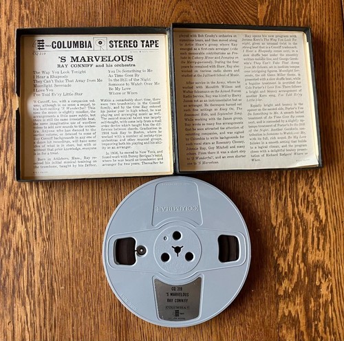 Ray Conniff S' Marvelous CQ 319 Columbia 4 Track Stereo Reel to Reel EX - Bild 3 von 4