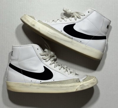 Nike Blazer Mid  77 White & Black BQ6806-100 Retro Men s Size 11