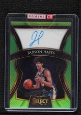 2019-20 Select Rookie Signatures Neon Green Prizm 16/99 Jaxson Hayes Auto us4