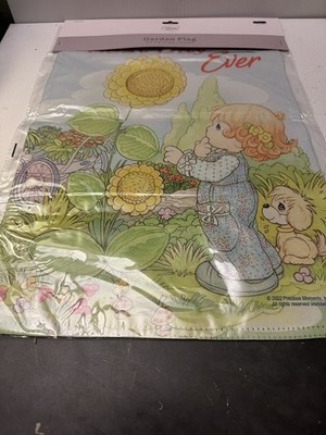 Precious Moments Garden Flag 12.5'' x 18'' Best Day Ever indoor / outdoor/DWK185
