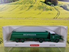 1:87 Wiking 0882 49 Büssing 8000 Tanksattelzug Rheinpreussen OVP / S18