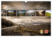 "Calendar 2027 · US Version · Rough Scotland (Wall Calendar 2027 17\" × 12\" Landsc"