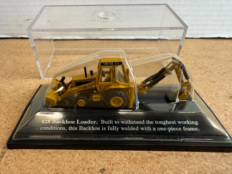 卡特彼勒 CAT 428C 反铲装载机 1: 50 比例 NZG 德国制造 — 第 4/4 张图片