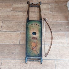 Viking Tagelharpa Wood Lyre Bowed String Instrument w/ Bow,