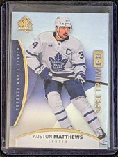 2025-26 SP Authentic Auston Matthews Spectrum FX - # S-25