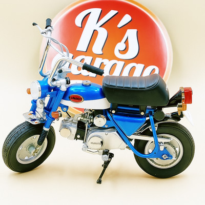 EBBRO 1/10 Honda Monkey Z50Z Blue Japan DAX Diecast bike model