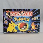 Vintage 1999 Pokemon Monopoly Collector's Edition Board Game Complete w/Manual