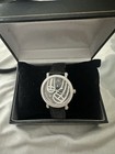 Judith Ripka Stainless & Mother-of-Pearl Leather Band — photo 7
