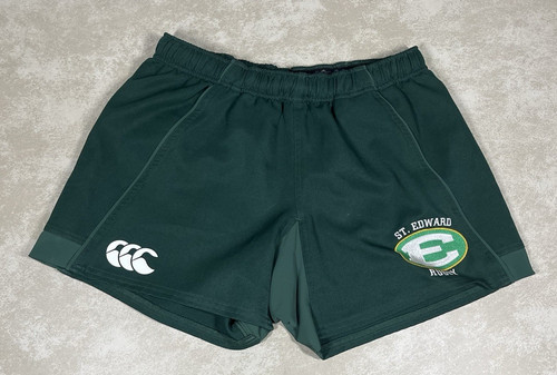 Canterbury St Edward Eagles (OH) Green Rugby Shorts Size Large 1406