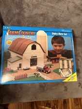 ERTL Farm Country Dairy Barn Set 1993 NEW Complete 92 Pieces Still In Bags