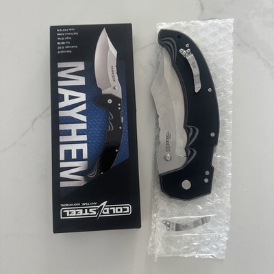 Cold Steel Mayhem Atlas Lock Cleaver Knife FL-60DPLM- New