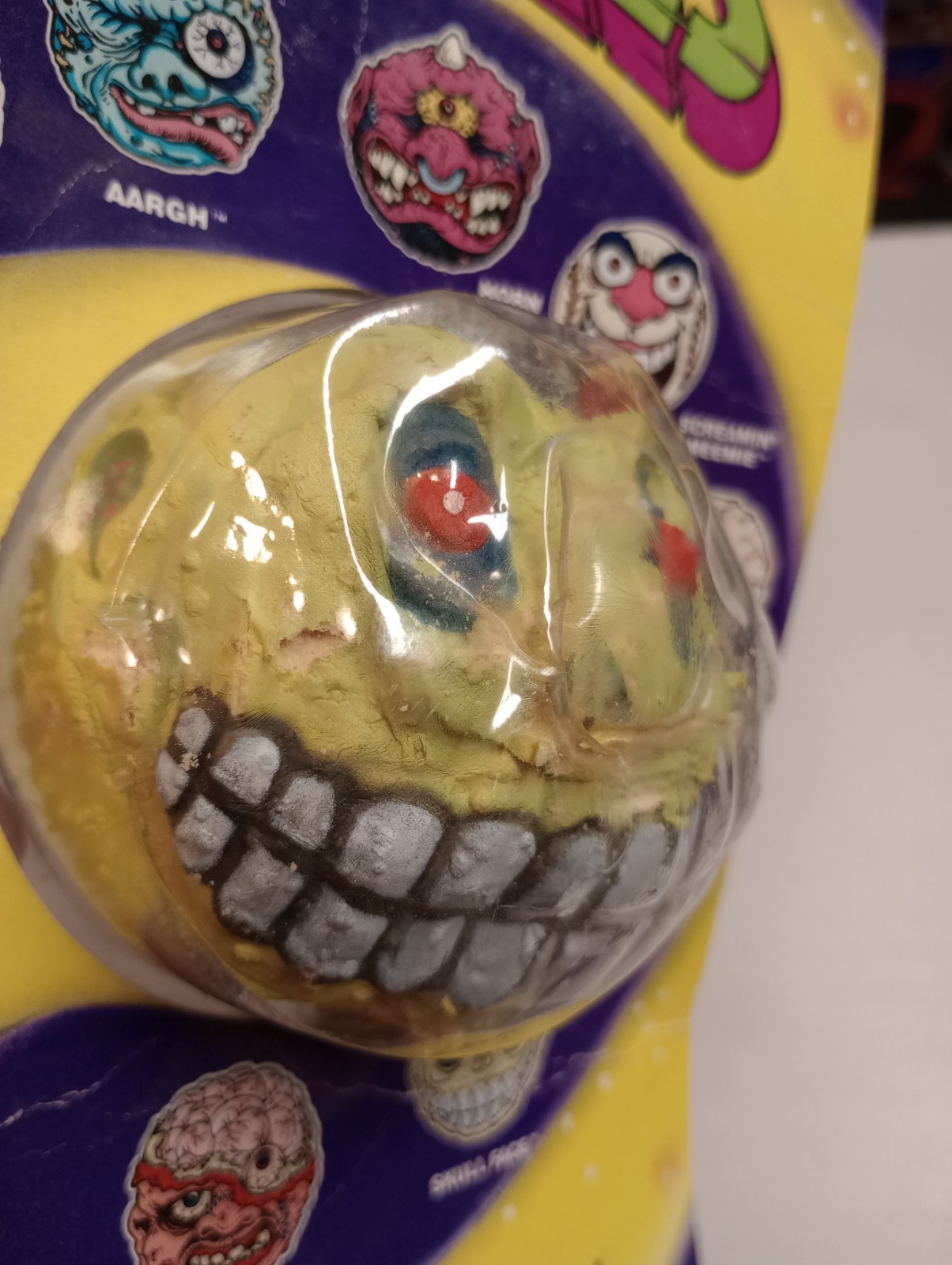 SKULL FACE Madballs Series 1 AmToy 1985 Complete Vintage