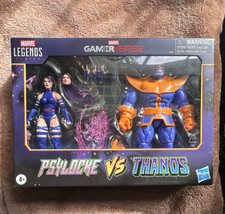 Hasbro Marvel Legends Series Marvel Gamerverse Psylocke vs Thanos Figure Set