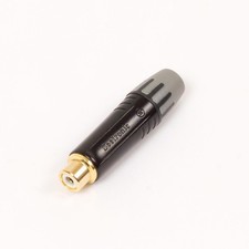 Seetronic MT390 Female Phono RCA Cinche Connector HiFi Socket Jack Black Marking