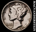 1929 Mercury Dime- Silver- Scarce Better Date No Reserve #J2685