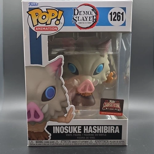 Funko Pop! Vinyl Demon Slayer Inosuke Hashibira TargetCon Exclusive #1261 Figure