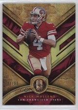 2019 Panini Gold Standard /99 Nick Mullens #17 0sm9