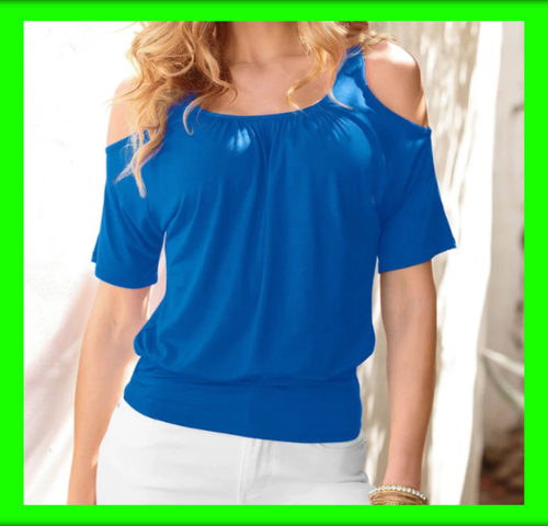 Blusas De Mujer Camisas Moda Blusa Elegante Casual Manga Corta Nueva Camisa  Tops | eBay