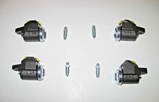 Set Of Four New Front Brake Wheel Cylinders For Mga Triumph Tr2 Tr3 Set Of Four New Front Brake Wheel Cylinders For Mga Triumph Tr2 Tr3