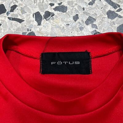FOTUS VINTAGE Y2K REFLECTIVE LOGO JERSEY TEE | eBay