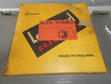 Alfa Romeo Original Lockheed Brake Booster Repair Kit Ssb1062 1967-1972