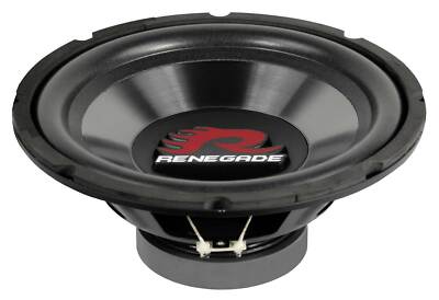 Renegade RXW104 25 cm (10'') Auto Subwoofer Chassis 500 Watt Impedanz 4 Ohm