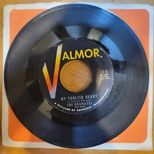 The Roomates - My Foolish Heart / My Kisses For Your Thoughts 45 - DooWop