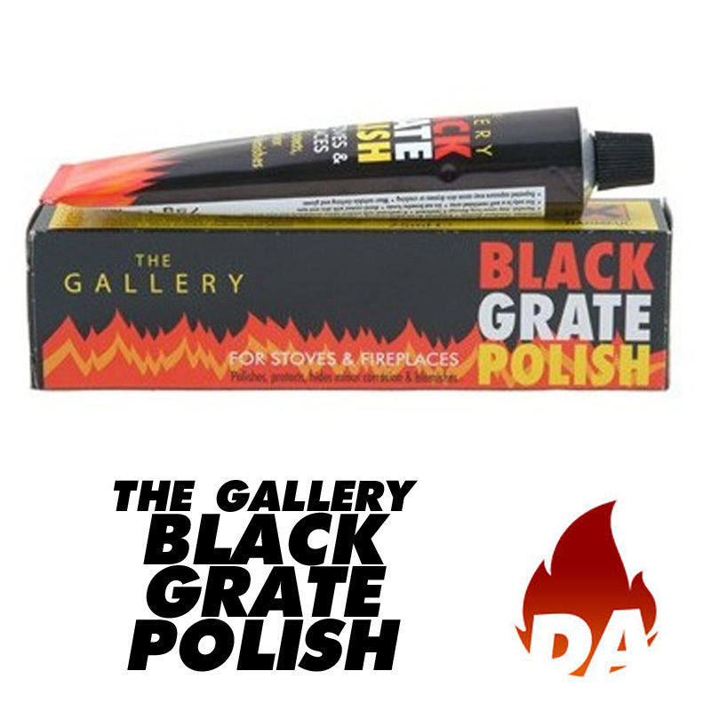 BLACK GRATE POLISH FOR STOVE CAST IRON BBQ FIRE BASKET [75ml] eBay
