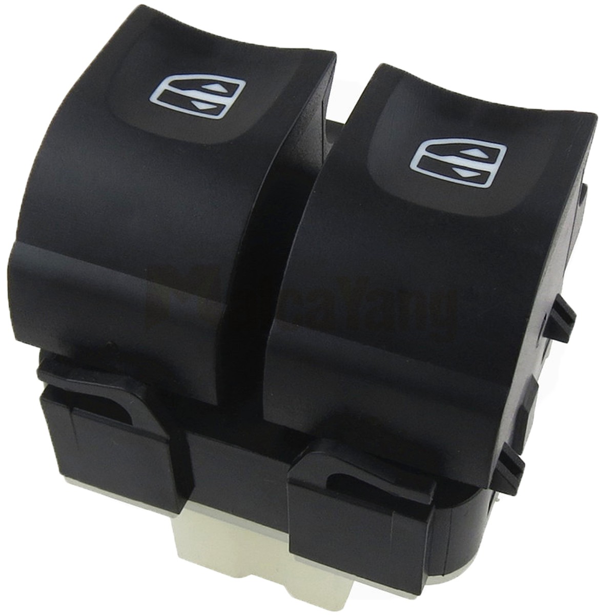 Interrupteur Double Lève-vitre Avant Gauche - Réf. 254118722R - Pour Renault/Dacia (Clio IV, Captur, Etc.) - Neuf - Garantie 2 Ans