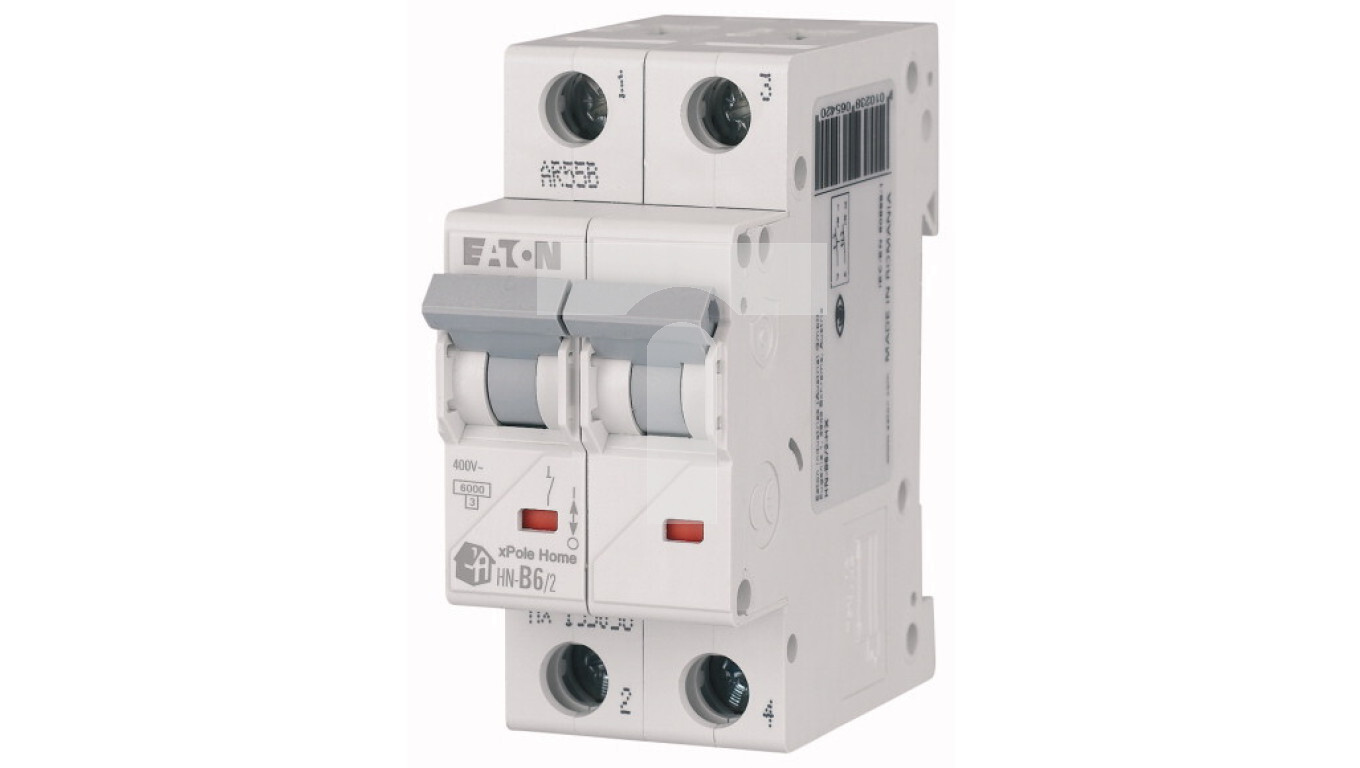 Circuit breaker 2P B 25A 6kA AC xPole Home HN-B25/2 194863 /T2UK