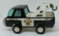 Vintage Buddy L Pressed Steel PATROL Tow Truck 1970's for restore or collector