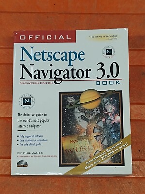 Netscape Navigator 3.0 Book with CDR Copy of Netscape Navigator