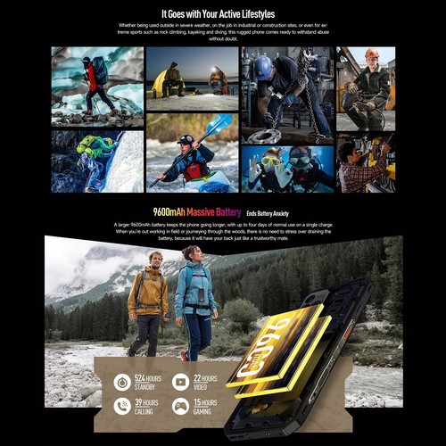 Ulefone Power Armor 18T Ultra Version 5G Thermal Imaging Ruged Phone, 12GB+512GB - 第 11/15 張圖片