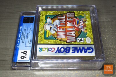 CGC 9.6 A+ - Metal Walker Game Boy Color, GBC 2001 NEW! - RARE!