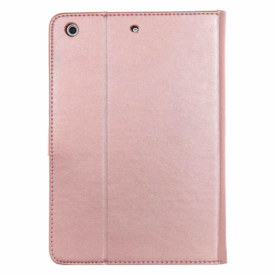 Embossed Flip Leather Case Stand Cover For iPad 9th 8th 7th 6th 5th Gen Mini Air - Image 3 of 4